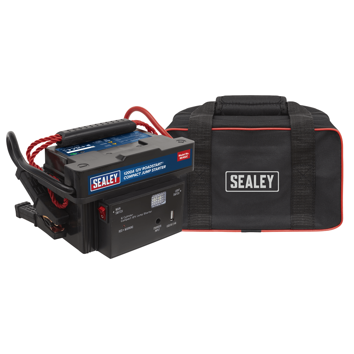 Sealey RoadStartĀ® Compact Jump Starter 12V 1200A