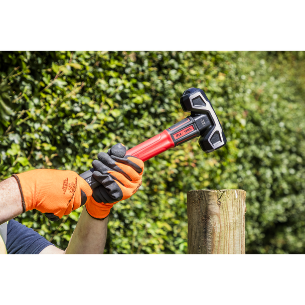 Premier Short Handle Sledge Hammer with Fibreglass Shaft 4lb