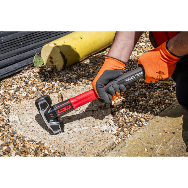 Premier Short Handle Sledge Hammer with Fibreglass Shaft 4lb