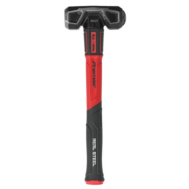 Premier Short Handle Sledge Hammer with Fibreglass Shaft 4lb