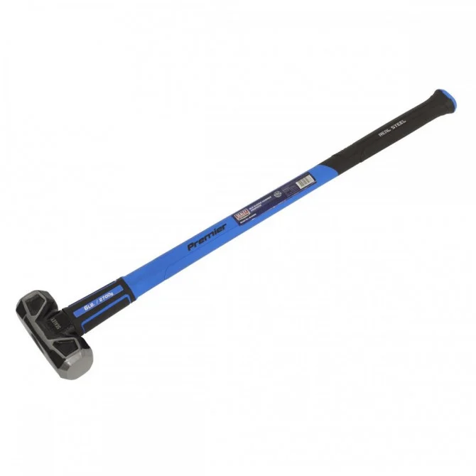 Premier Sledge Hammer with Fibreglass Shaft 6lb