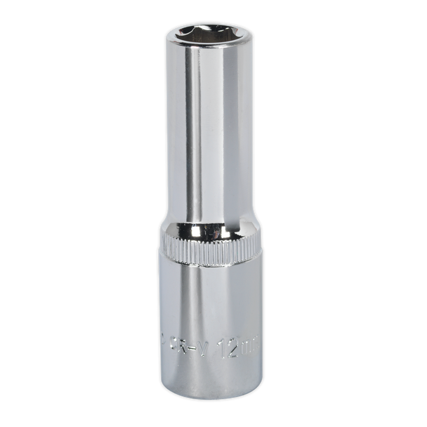 Premier Fully Polished Deep Socket 1/2″Sq Drive 12mm