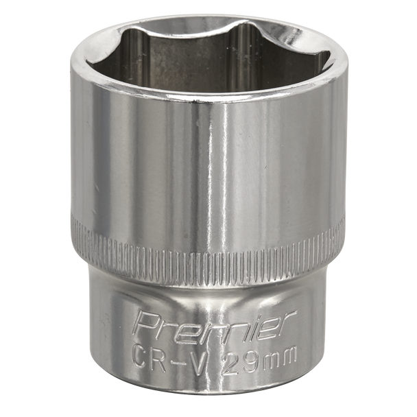 Premier Fully Polished Socket 1/2″Sq Drive 29mm