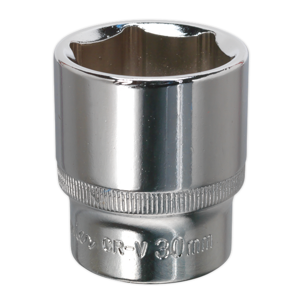 Premier Fully Polished Socket 1/2″Sq Drive 30mm