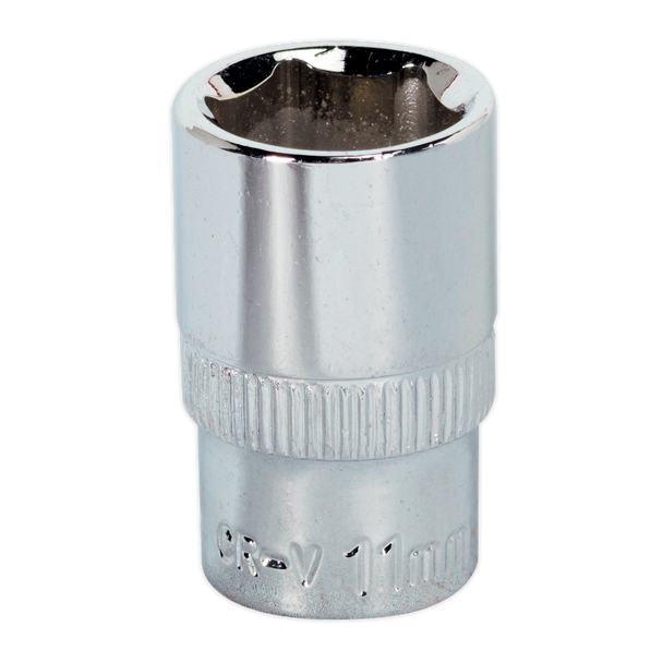 Premier Fully Polished Socket 1/4″Sq Drive 11mm