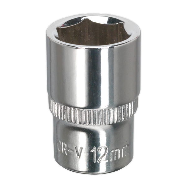 Premier Fully Polished Socket 1/4″Sq Drive 12mm