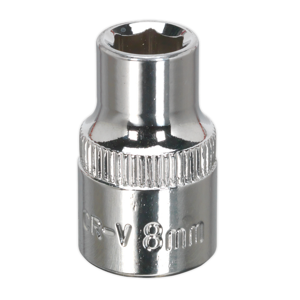 Premier Fully Polished Socket 3/8″Sq Drive 8mm