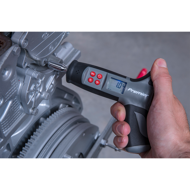 Premier Digital Torque Screwdriver 1/4″Hex Drive 0-20Nm