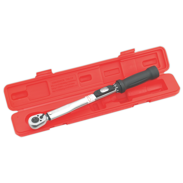 Premier Calibrated Locking Micrometer Style Torque Wrench 3/8″Sq Drive10-110Nm