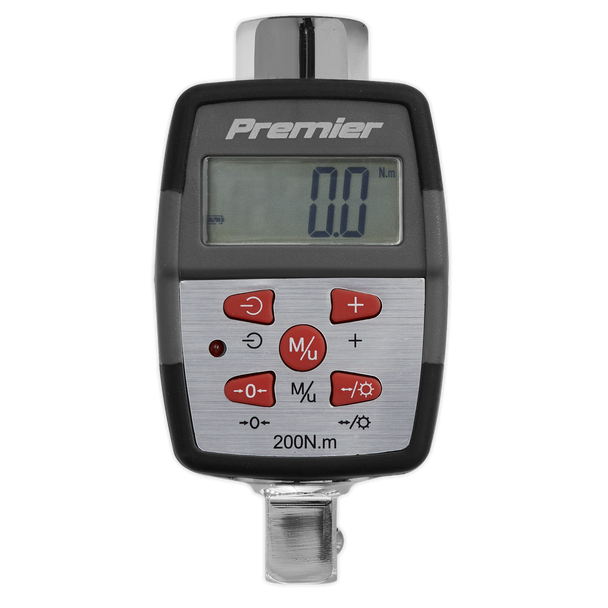 Premier Digital Torque Adaptor with Angle Function 1/2″Sq Drive 20-200Nm