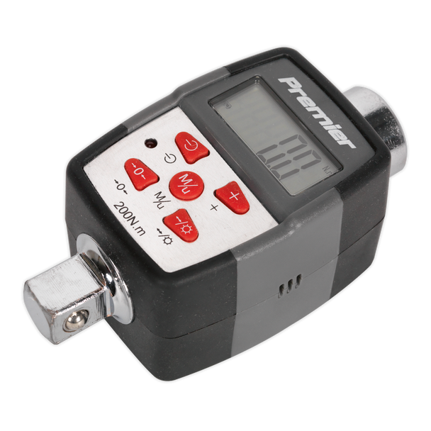 Premier Digital Torque Adaptor with Angle Function 1/2″Sq Drive 20-200Nm