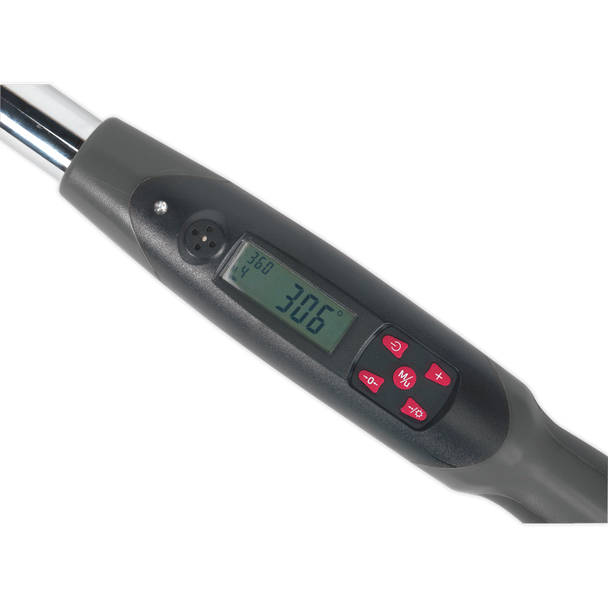 Premier Digital Torque Wrench with Angle Function 1/2″Sq Drive 20-200Nm