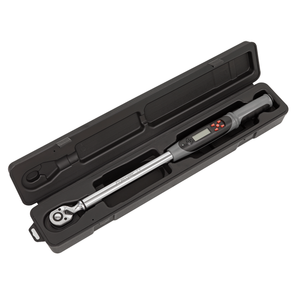 Premier Digital Torque Wrench with Angle Function 1/2″Sq Drive 20-200Nm