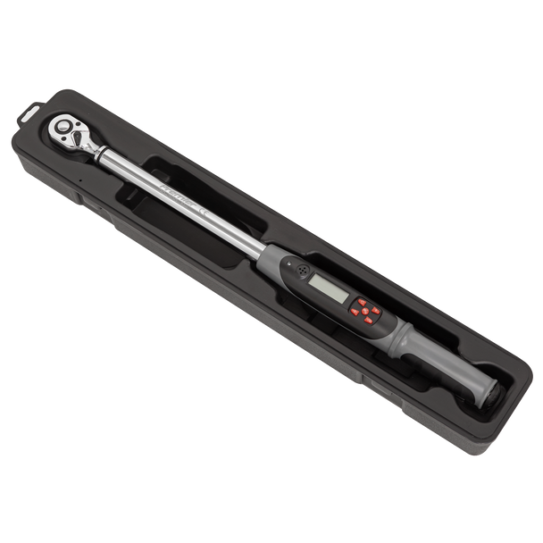 Premier Digital Torque Wrench with Angle Function 1/2″Sq Drive 20-200Nm