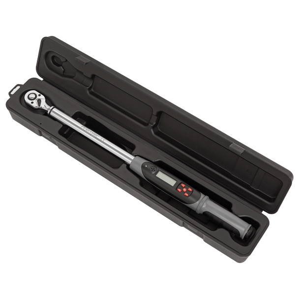 Premier Digital Torque Wrench with Angle Function 1/2″Sq Drive 20-200Nm