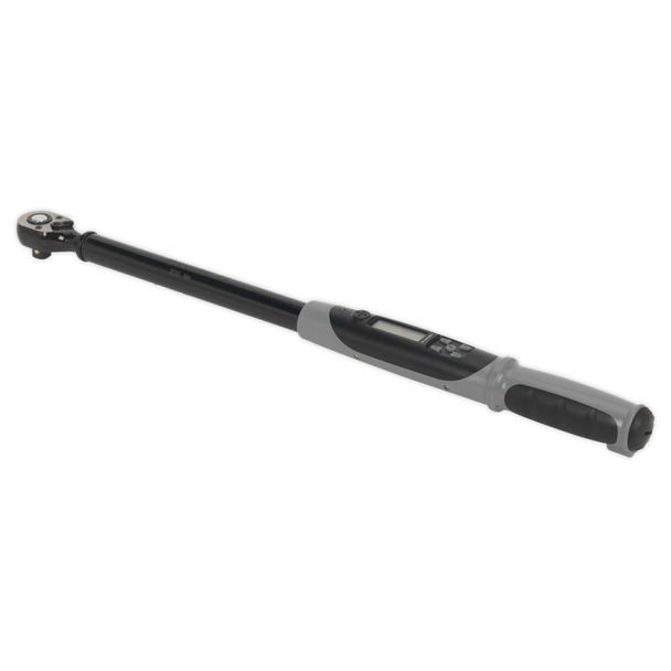 Premier Black Digital Torque Wrench with Angle Function 1/2″Sq Drive 20-200Nm