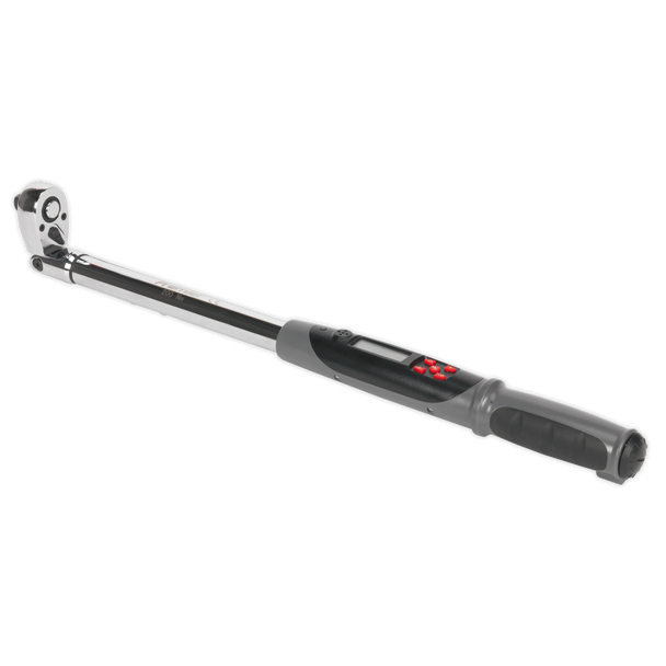 Premier Flexi-Head Digital Torque Wrench with Angle Function 1/2″Sq Drive 20-200Nm