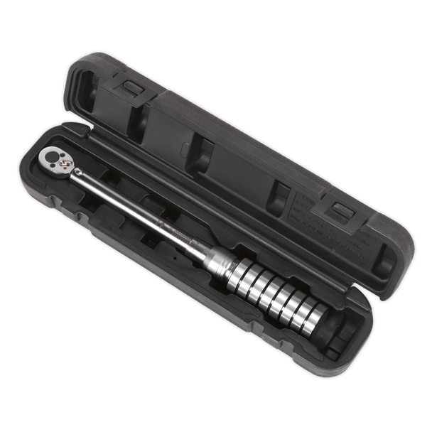 Premier Calibrated Micrometer Style Torque Wrench 1/4″Sq Drive 4-20Nm