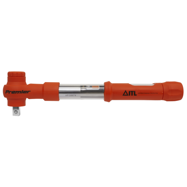 Premier Insulated Torque Wrench 1/2″Sq Drive 12-60Nm