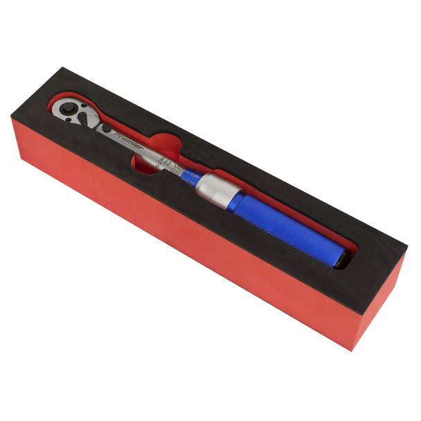 Premier Calibrated Micrometer Torque Wrench 3/8″Sq Drive 5-25Nm