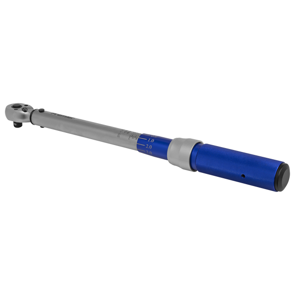 Premier Calibrated Micrometer Torque Wrench 3/8″Sq Drive 20-120Nm
