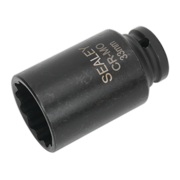 Premier Bi-Hex Deep Impact Socket 1/2″Sq Drive 33mm