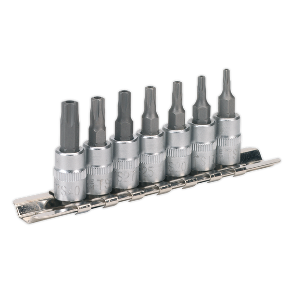 Premier TRX-TS* Security Socket Bit Set 1/4″Sq Drive 7pc