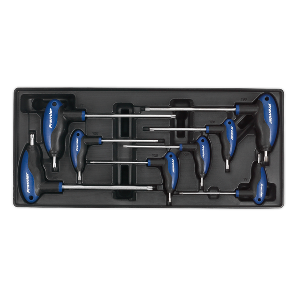 Premier T-Handle TRX-Star* Key Set with Tool Tray 8pc