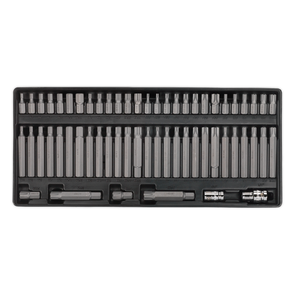 Premier Security TRX-Star*/Hex/Ribe/Spline Bit Set with Tool Tray 60pc