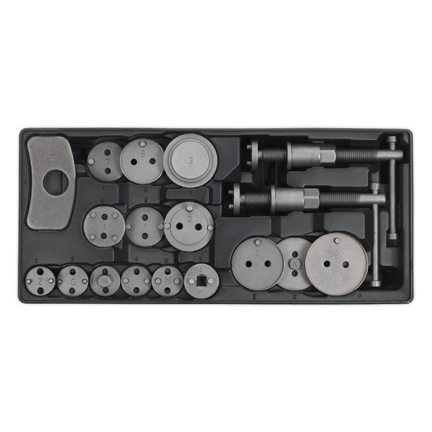 Premier Brake Wind-Back Tool Kit with Tool Tray 18pc