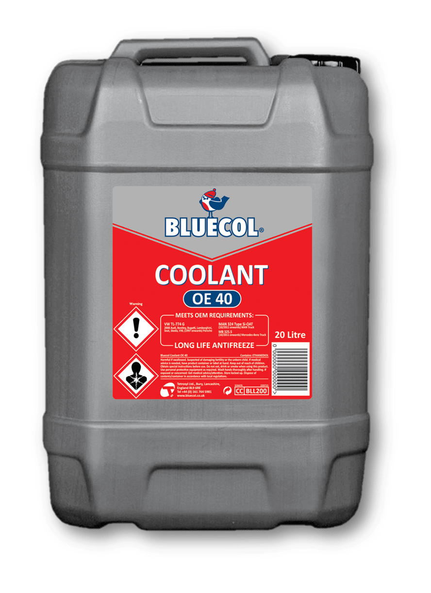 Bluecol Long Life Coolant OE 40 20L