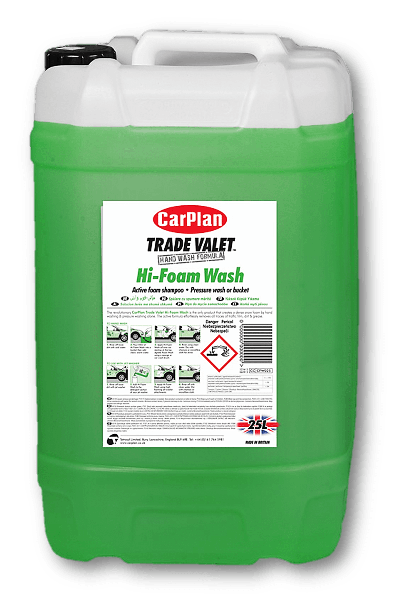 CarPlan Trade Valet Hi-Foam Wash 25L