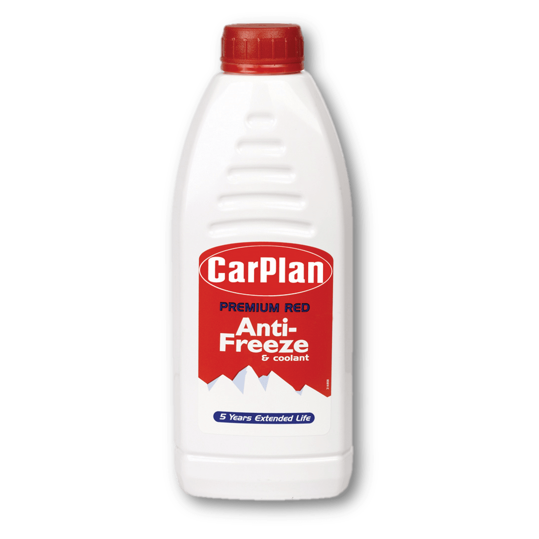 CarPlan Premium Red Antifreeze & Coolant 1L