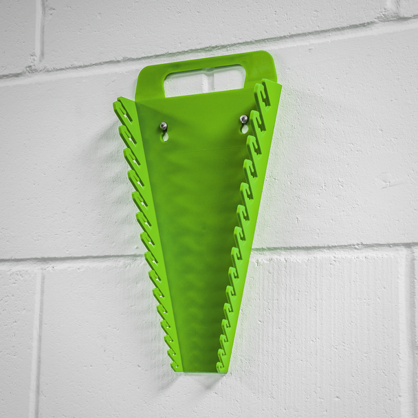 Premier Spanner Rack Capacity 15 Spanners – Hi-Vis Green