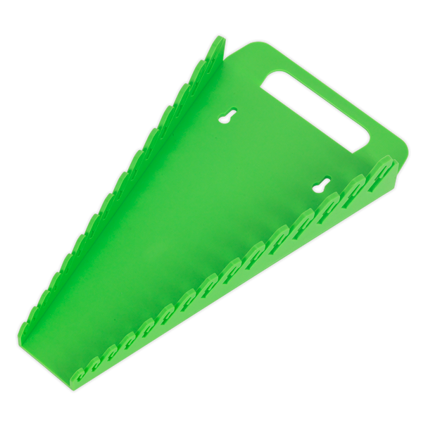 Premier Spanner Rack Capacity 15 Spanners – Hi-Vis Green