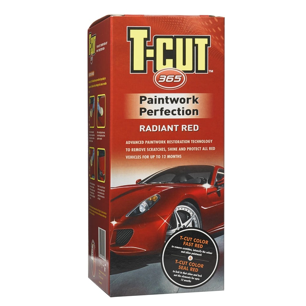 T-Cut 365 Paintwork Perfection Radiant Red Kit