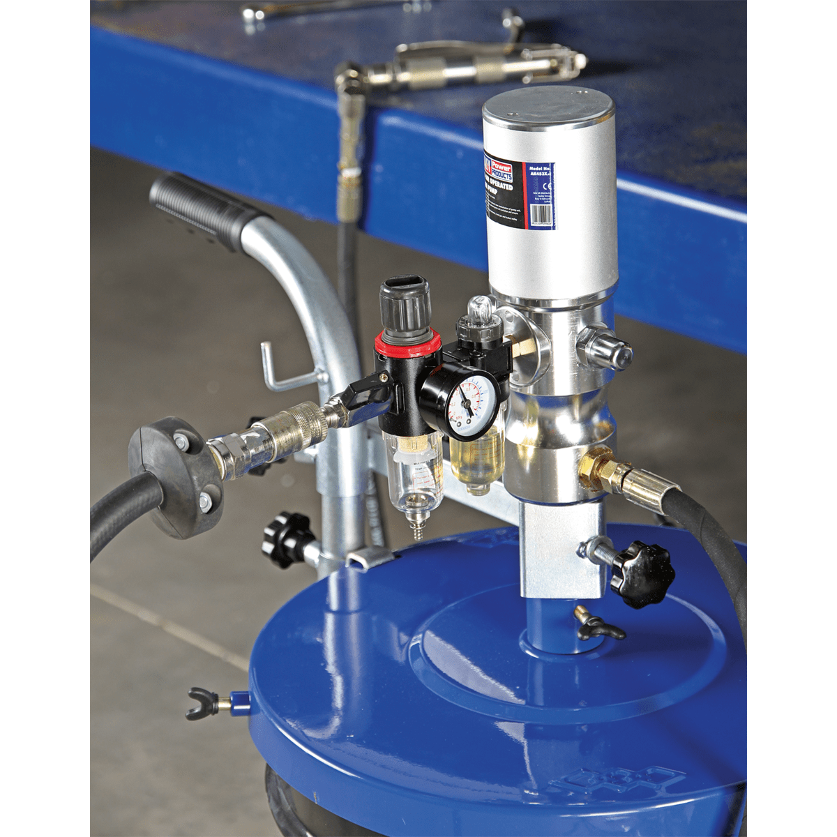 Sealey Grease Pump Air Operated 50kg