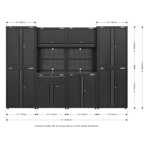 Sealey Garage Storage System 10pc