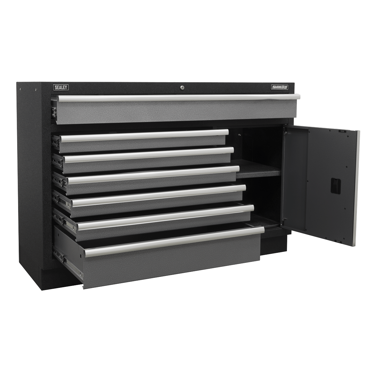 Sealey Modular 7 Drawer Floor Cabinet 1360mm