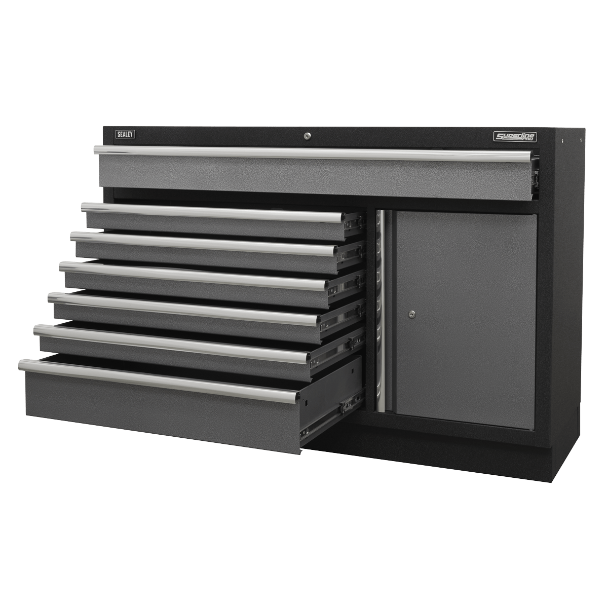 Sealey Modular 7 Drawer Floor Cabinet 1360mm