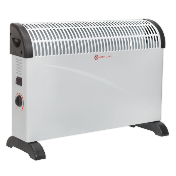 Sealey Convector Heater 2000W/230V 3 Heat Settings Thermostat