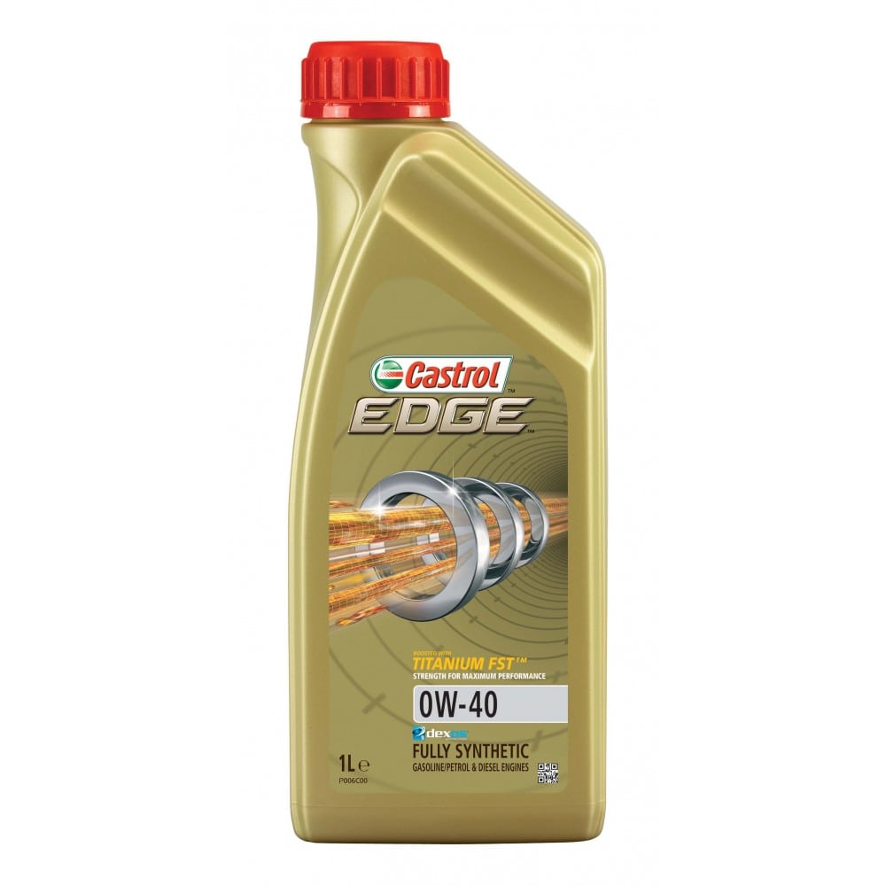 Castrol CET041 Edge Titanium FST 0W-40 Fully Synthetic Engine Oil 1L