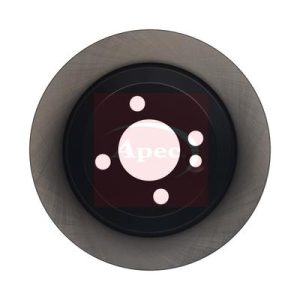 Apec Red Rear Brake Disc