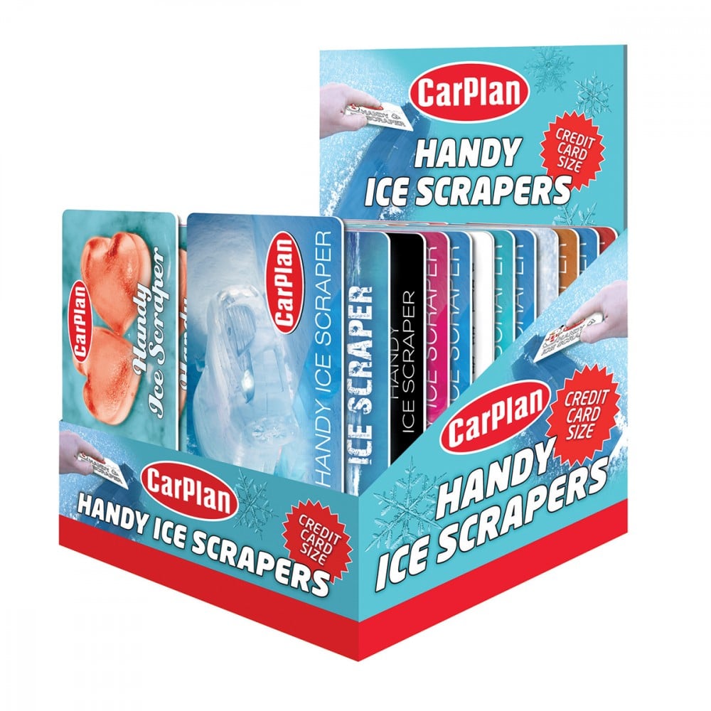CarPlan Credit Card Size Ice Scraper