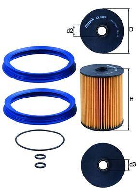Mahle Fuel Filter – Element