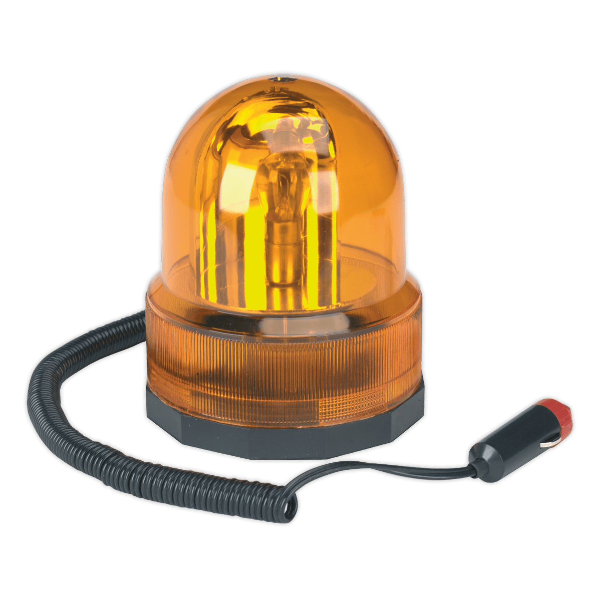 Sealey Rotating Amber Beacon 12V Magnetic Base