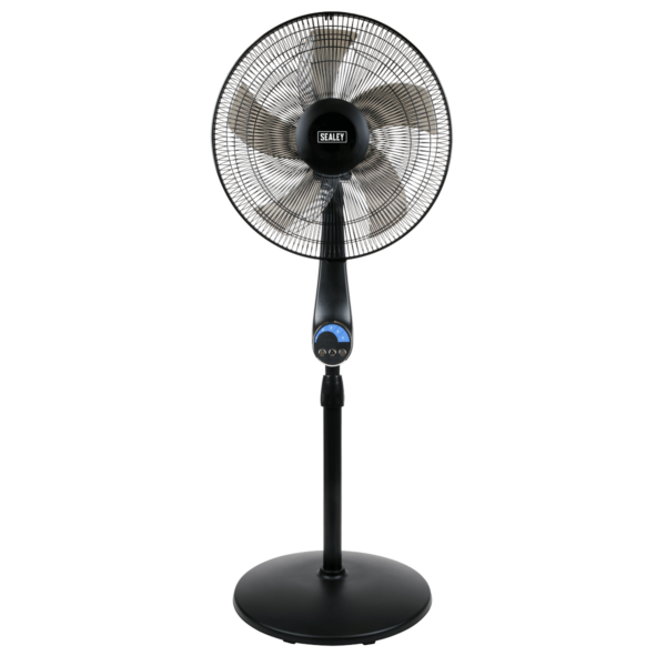 Sealey 16″ Quiet High Performance Oscillating Pedestal Fan