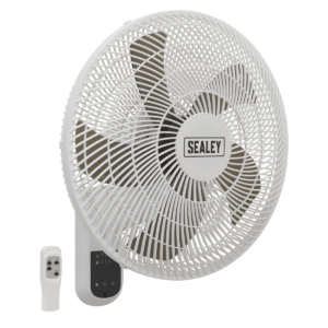 Sealey Wall Fan 3-Speed 16″ with Remote Control 230V