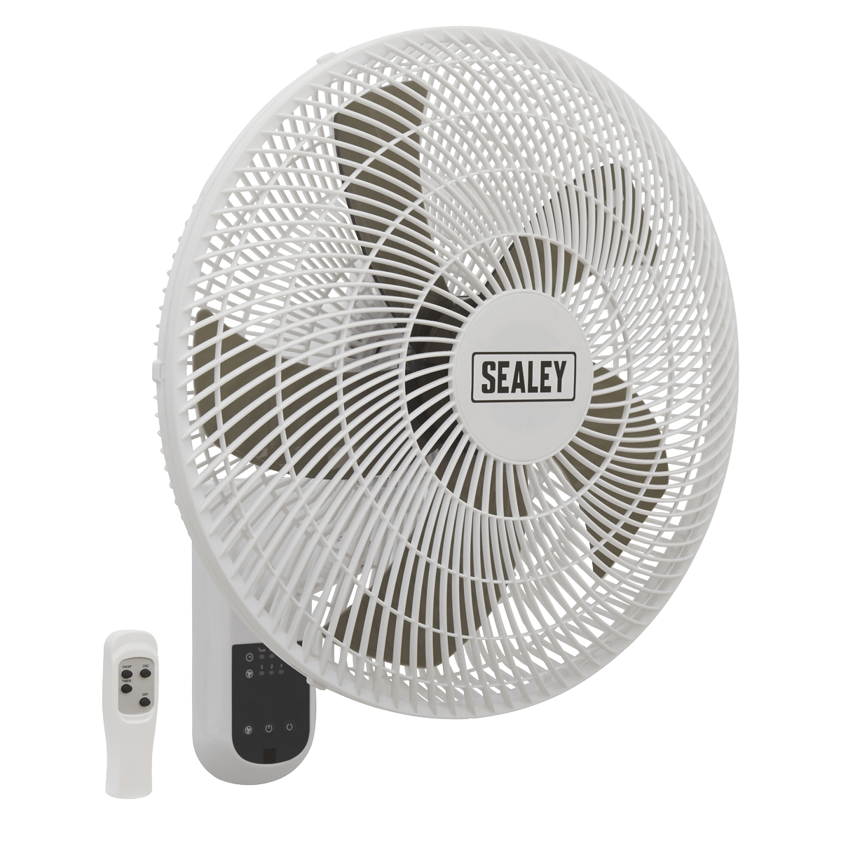 Sealey Wall Fan 3-Speed 16″ with Remote Control 230V