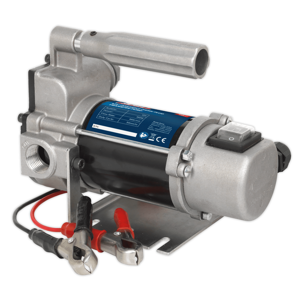 Sealey Diesel/Fluid Transfer Pump Portable 12V